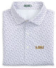 GenTeal - LSU Star Printed Performance Polo
