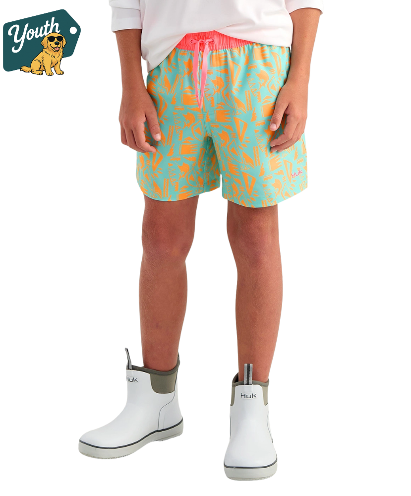 Huk - Kids Pursuit Volley Swim Short