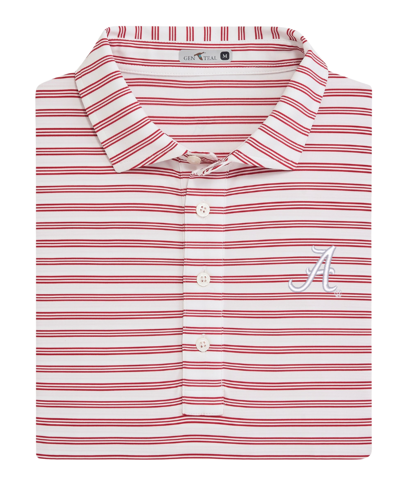 GenTeal - Alabama Rush Performance Polo
