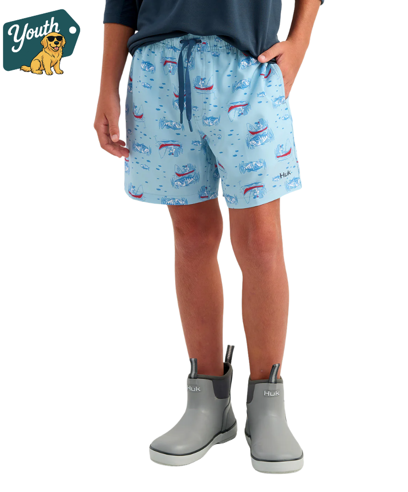 Huk - Kids Pursuit Volley Swim Short