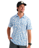 Huk - Pursuit KC Bluewater Blitz Printed Polo