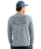 Huk - Drift Printed LS Crew