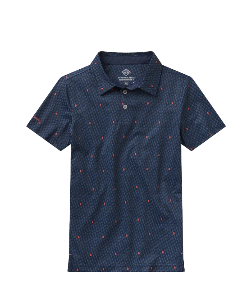 Southern Shirt Co - Boys Kickoff Camo Motiontech Polo