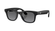 Black sunglasses with Ray-Ban logo on a white background