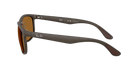 Ray-Ban RB4468 Sunglasses with brown lenses and black frame on a white background