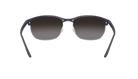 Ray-Ban RB4469 Sunglasses with dark blue frame and polarized gradient lenses on a white background