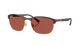 Ray-Ban RB4469 Sunglasses with brown lenses and dark frames on a white background