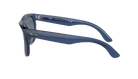 RAY-BAN Blue sunglasses with 'Ray-Ban' branding on a white background