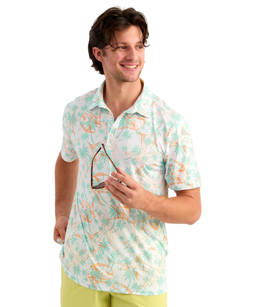 Huk - Pursuit KC Palm Strike Printed Polo
