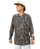 Combat Waterfowl - Mossy Oak 3 Button Henley