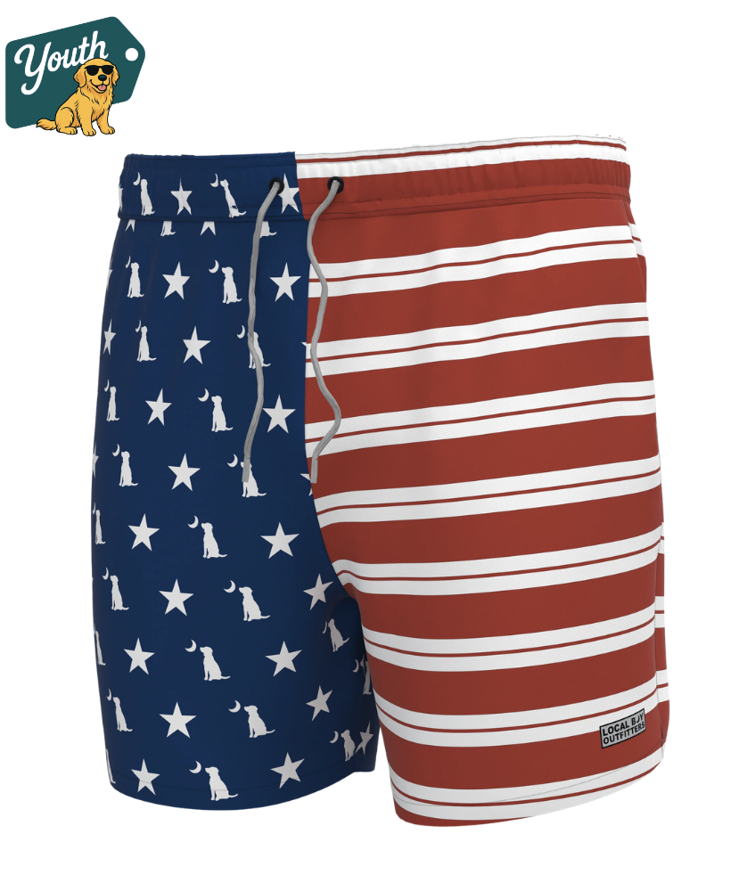 Local Boy - Youth RWB Bayview Swim Trunks