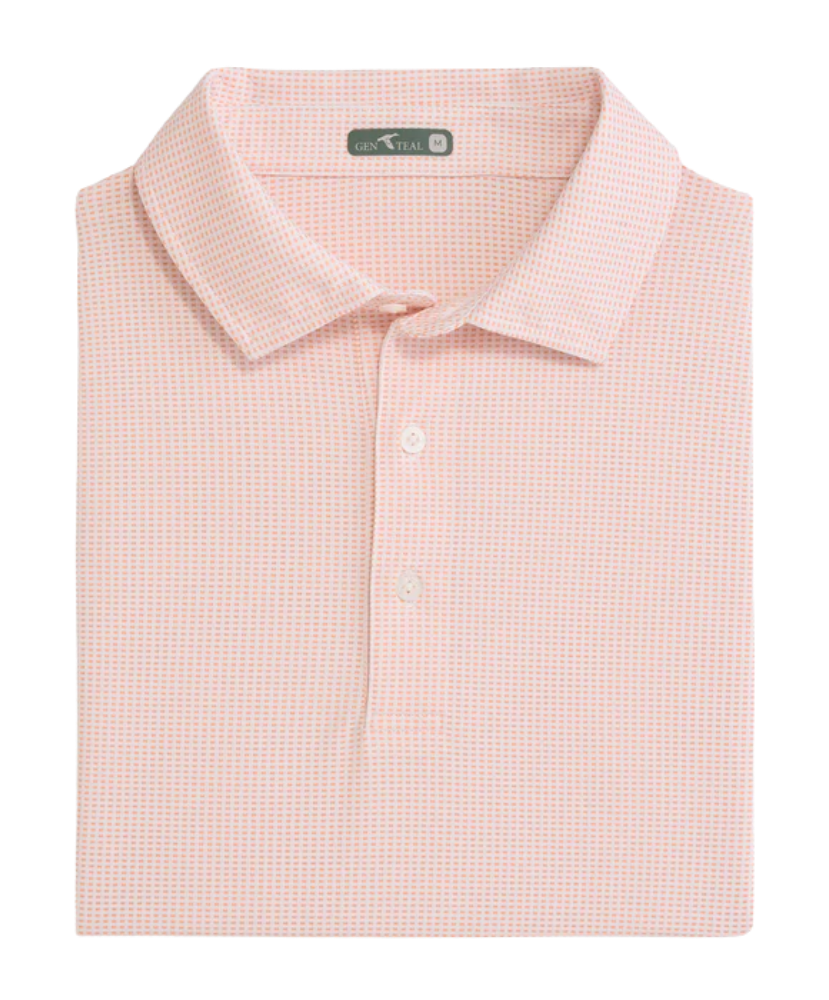 Genteal Apparel - Jacquard Performance Polo