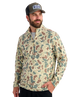 Huk - KC Print Leeward Lightweight Fleece 1/4 Zip
