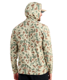 Camoflage hoodie.