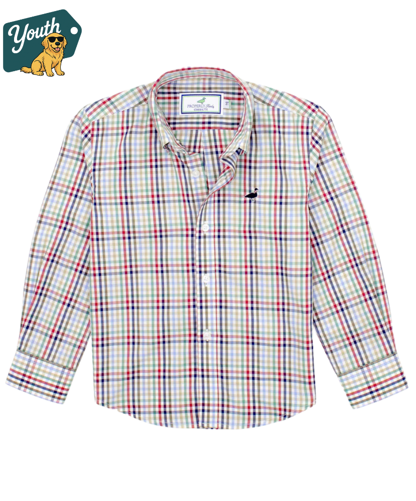 Properly Tied - Youth Seasonal Sportshirt LS