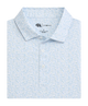 Light blue ONWARD RESERVE patterned shirt with Performance label on a white background