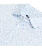 Light blue ONWARD RESERVE patterned shirt with a brand logo on a white background