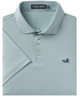 Southern Marsh - Youth Bermuda Performance Polo - Wellington Stripe