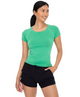 Sadie Seamless Perforated Tee