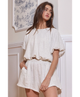 Claire Bubble Terry Crop Top