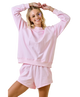 Molly Mock Neck Terry Sweatshirt