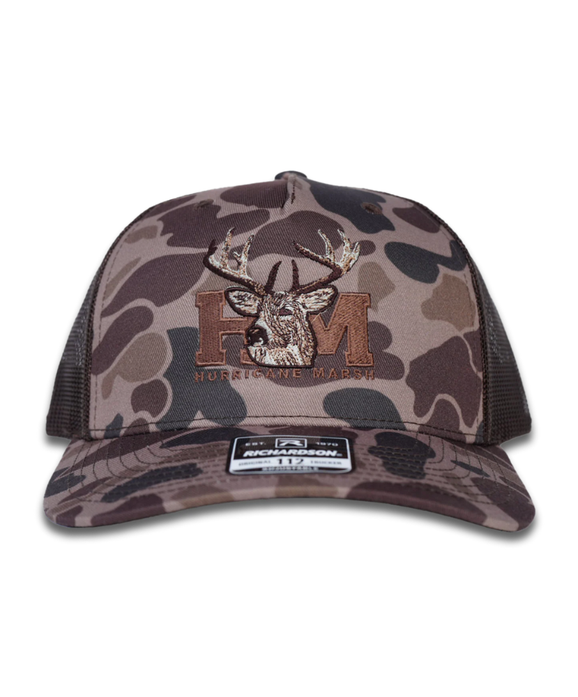 Hurricane Marsh - The Trophy Buck Bark Camo Hat
