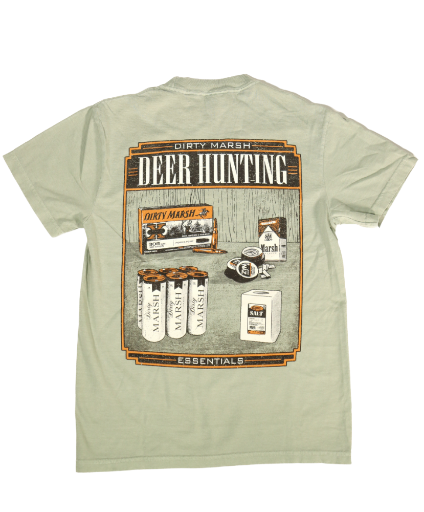 Dirty Marsh - Deer Camp Essentials Tee