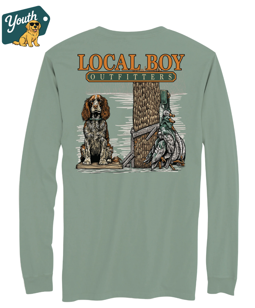 Local Boy - Youth Spaniel Stand LS Tee