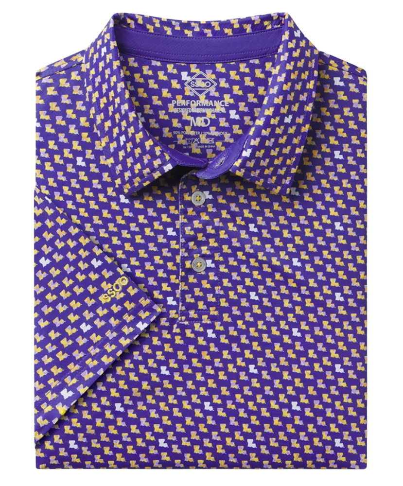 Southern Shirt Co - Kickoff Camo Motiontech Polo SS