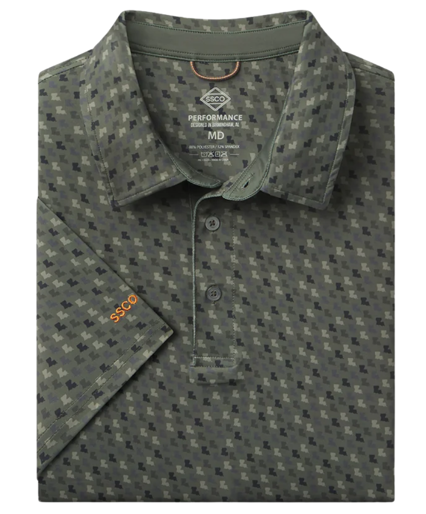 Southern Shirt Co - Southern Sportsman Printed Polo