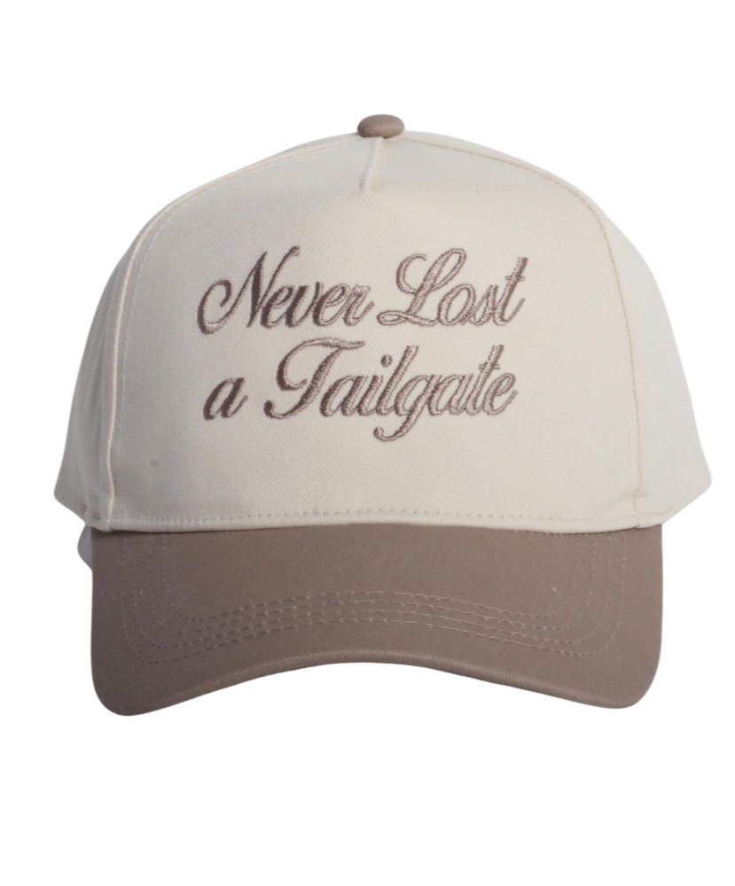 Never Lost A Tailgate Trucker Hat