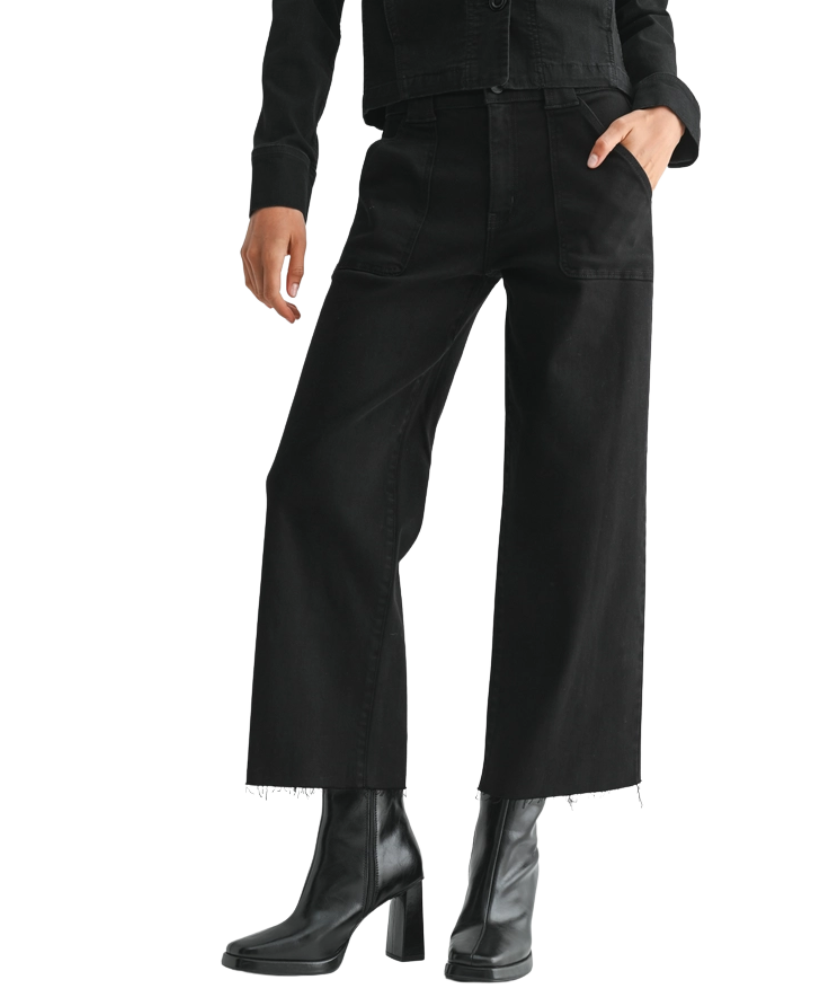 Petite Palazzo Jeans