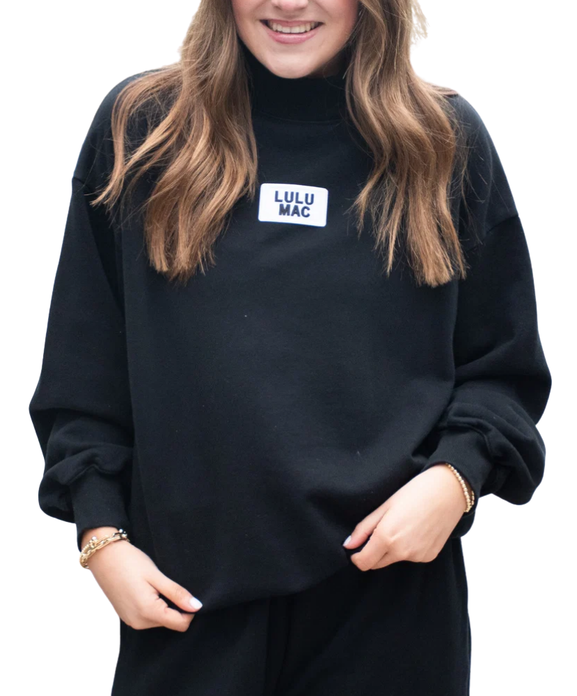 Lulu Mac - Terry Cloth Mockneck