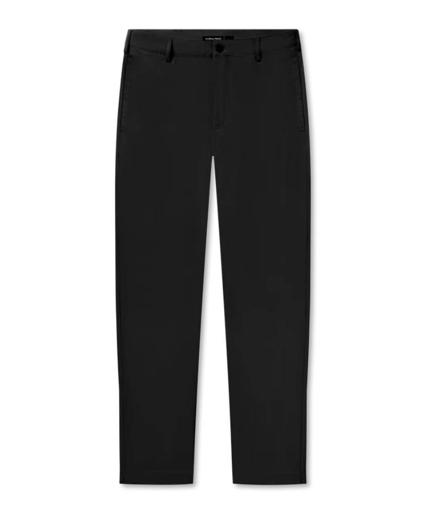 Black pants on a white background