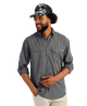 Huk - Tidepoint Heathered Ripstop LS Shirt