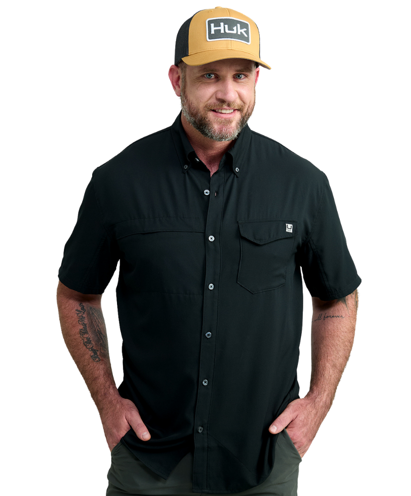 Huk - Tide Point Button Down SS