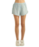 Charley Striped Ruffle Mini Shorts