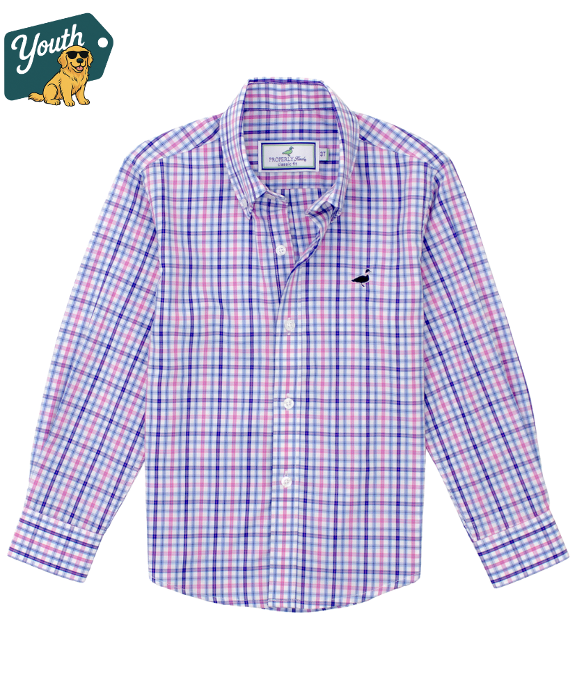 Properly Tied - Youth Seasonal Sportshirt LS