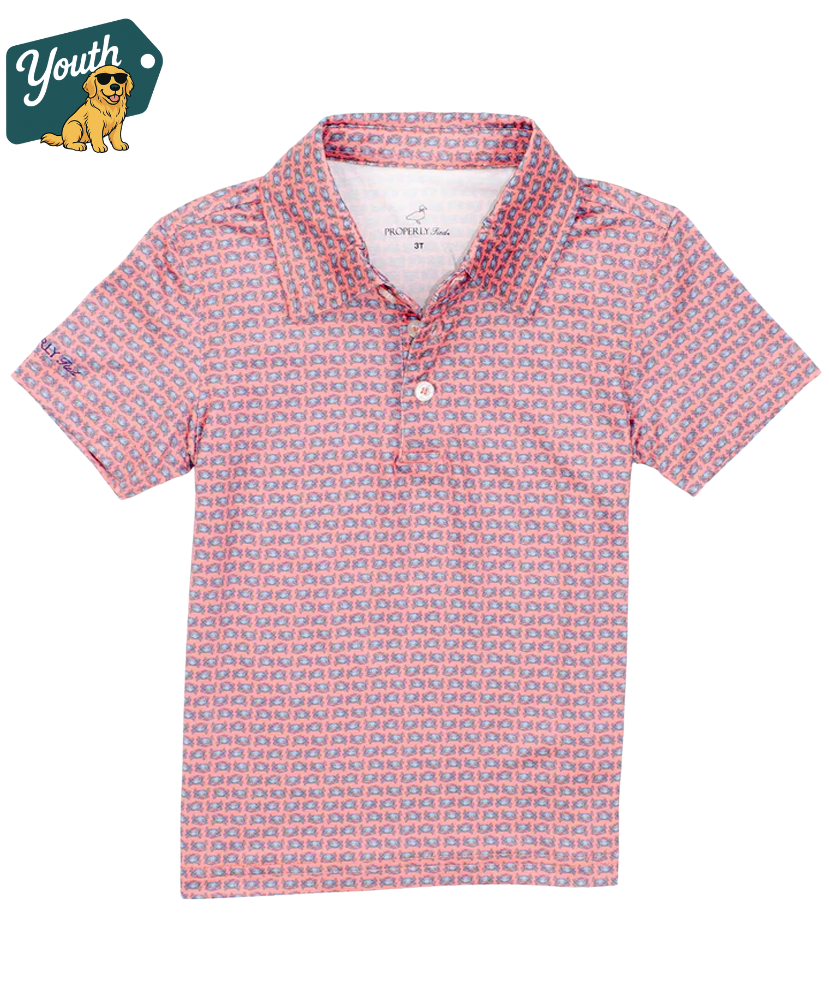 Properly Tied - Youth Inlet Polo
