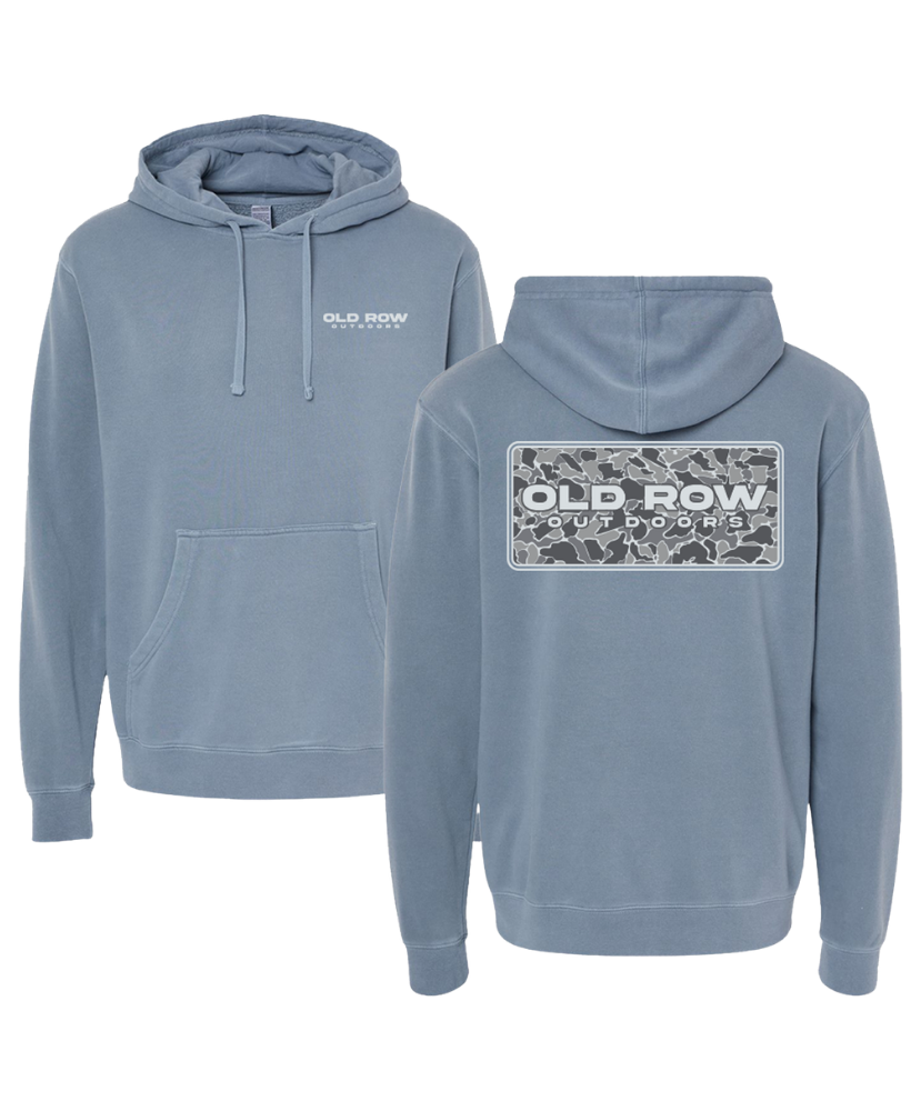 Old Row - 80s Camo Pigment Dyed Hoodie