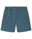 BLUE  shorts on a white background