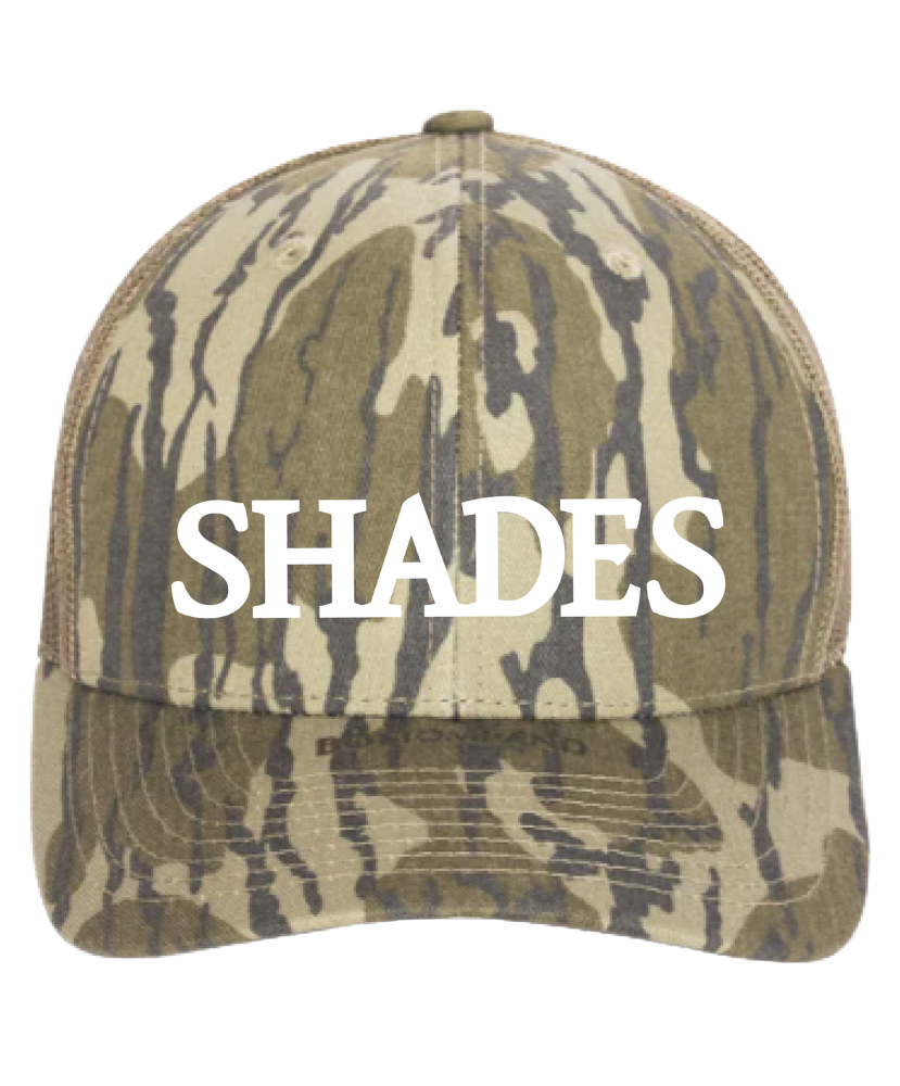 Shades - Mossy Oak Logo Trucker Hat