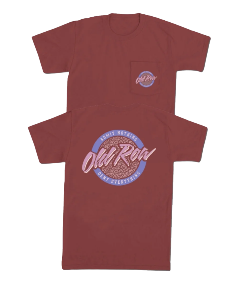 Old Row - Circle Logo Pocket Tee