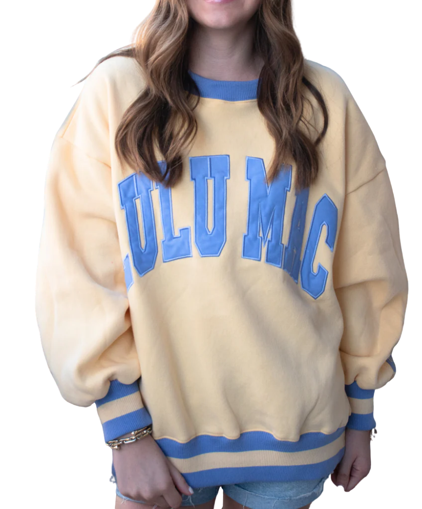 LULU MAC - Social Society Stitch Sweatshirt