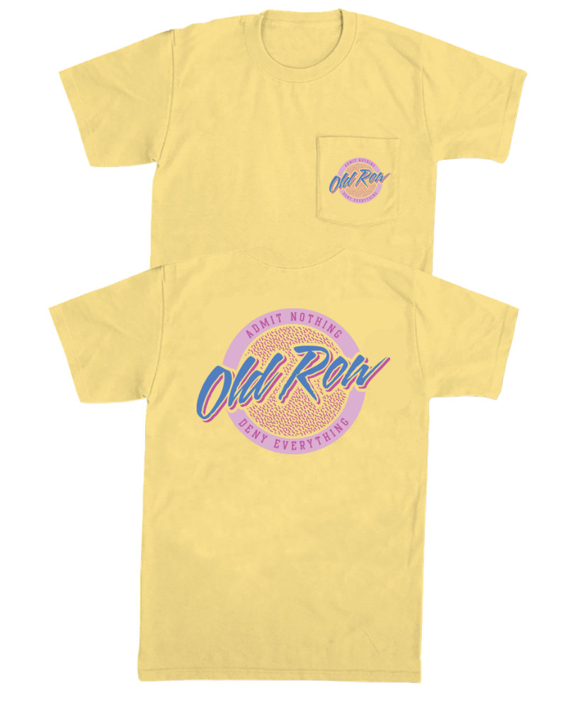 Old Row - Circle Logo Pocket Tee