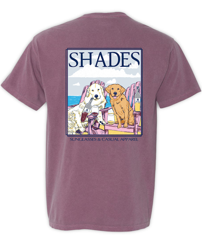 Shades - Wine Dog Tee