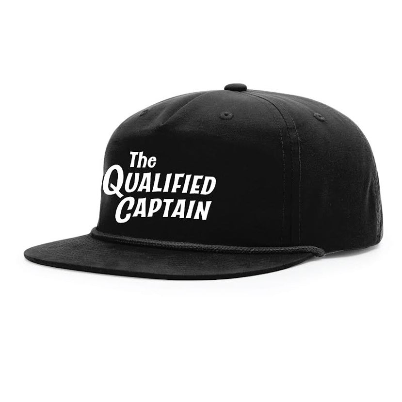 Qualified Captain - Script Logo Hat – Shades Sunglasses