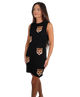 Whitney Tiger Mini Sweater Dress