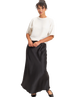 Midnight Muse Silk Skirt