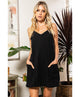 Val V-Neck Jersey Mini Dress with Shorts